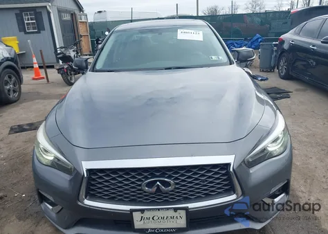 2018 Infiniti Q50 3.0T Luxe from USA, damaged, VIN JN1EV7AR9JM441409
